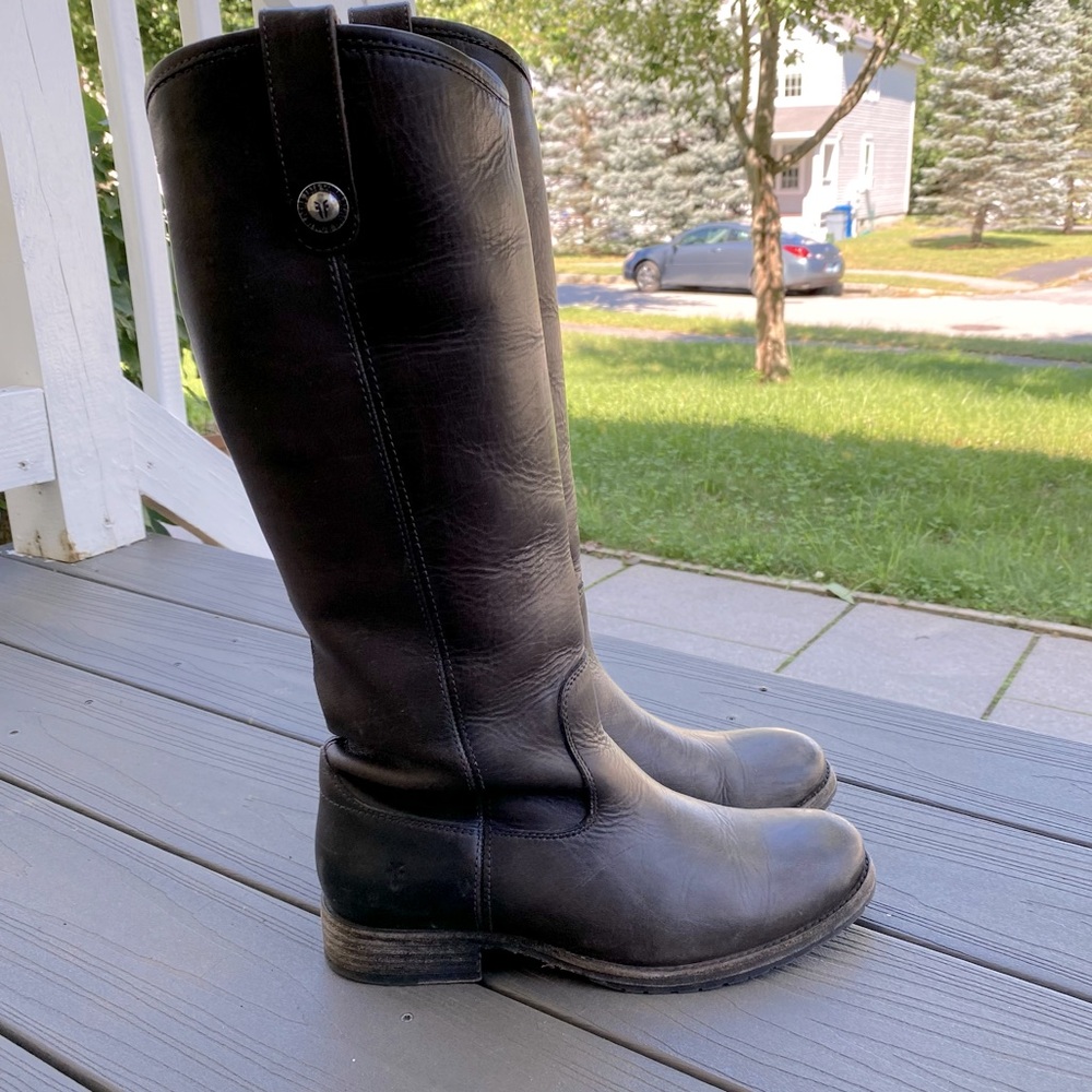 Melissa Button Lug Tall Boot
